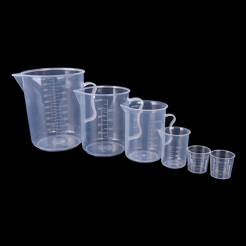 B & N 20 / 30 / 50 / 300 / 500 / 1000ML Cốc Đo Nhựa Bình Đổ Bề Mặt Vòi Bếp,.