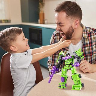 Xe Biến Đổi Robot Hình Đồ Chơi Xe Biến Dạng Chống Rơi Xe Đồ Chơi Mô Hình Cổ Điển
