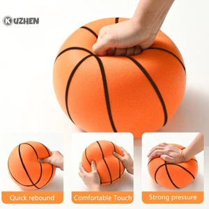 Bóng rổ KUZHEN 18/21/24cm Silent Rebound - Quà Tặng Trẻ Em, Bền Bỉ, Hot