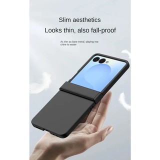 Skin Feel Hard PC Matte Phone Case cho Samsung Galaxy Z Flip 7 Z Flip 6 Z Flip 5 Z Flip 4 Z Flip 3 5G Bản lề Bảo vệ chống sốc Flip7 Flip6