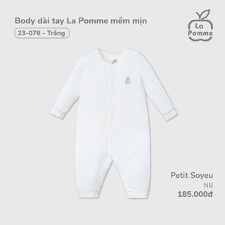 La Pomme tổng hợp body dài tay NB cho bé T6.0