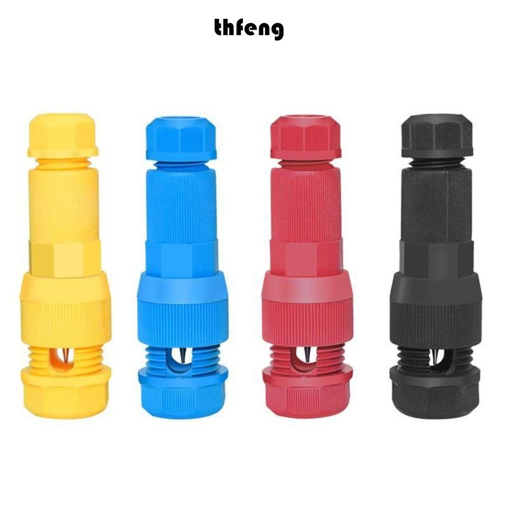 Đầu nối xuyên lỗ khóa nhanh THFENG, với đầu nối cáp điện áp thấp loại xuyên, khớp nối nhánh Dây chống nước Thiết bị đầu cuối cảnh quan