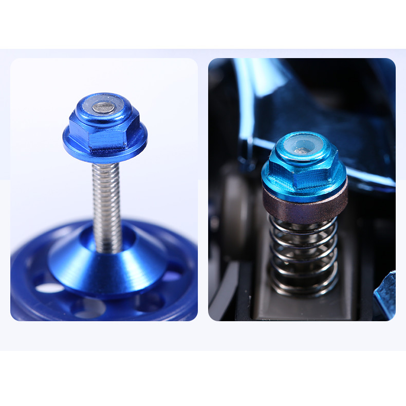 M2 M2.5 M3 M4 M5 M6 M8 Hợp Kim Nhôm Nhiều Màu Sắc Mặt bích Đai ốc Nylon Chèn Khóa Đai ốc Tự khóa Đai ốc Chống looseNut CW cho RC