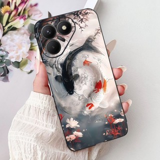 Vỏ Mới Cho Tecno Pova 7 4G Ốp Lưng LJ6 Rồng Mát Hổ Cá Chép May Mắn Hoạt Hình Silicon Mềm Cho Tecno Pova7 4G 2025 Vỏ