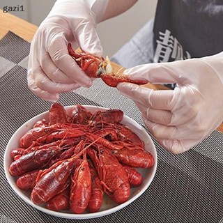 [Gazi1] 100 Chiếc Găng Tay Cao Su Miễn Phí TPE Găng Tay Dùng Một Lần Trong Suốt Axit Chống Trơn Trượt An Toàn Làm Việc Cấp Thực Phẩm Găng Tay Vệ Sinh Gia Đình Boutique
