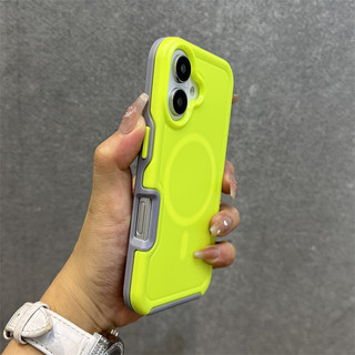 Ốp điện thoại mờ từ tính bảo hiểm toàn diện tương thích cho iPhone 16 Pro Max 15 14 13 12 Pro Max 14 / 15 / 16plus 11 Ốp cứng mờ chống sốc và rơi mạnh