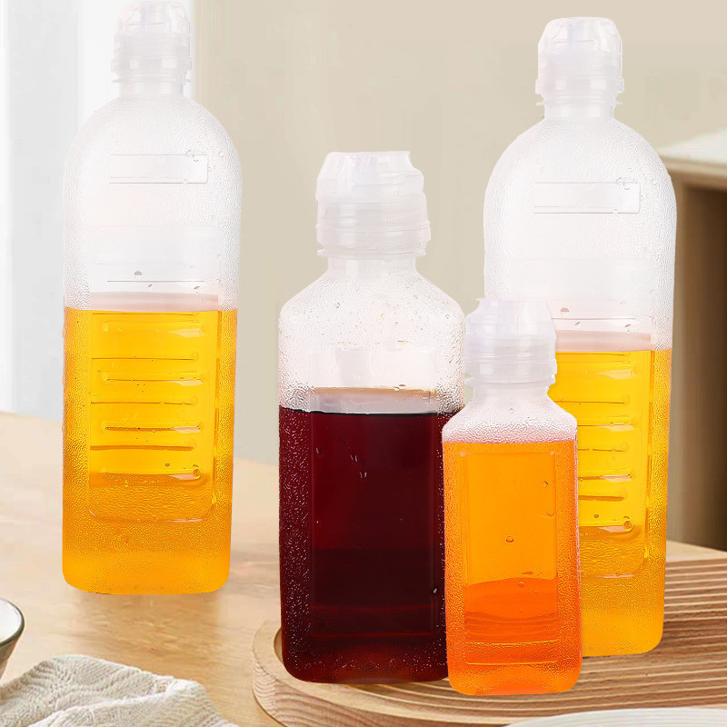 Bình Gia Vị 250 / 400 / 500 / 1000 / 1250ml Có Nắp - Chai Dầu - Dung Tích Lớn, Chống Rò Rỉ - Để Bảo Quản Dầu, Mật Ong, Sốt Cà Chua - Bình Bóp - Chai Đóng Gói Nước Sốt - Dụng Cụ Nhà Bếp