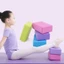 Khối tập Yoga BORAGETE, Gạch xốp tập thể dục EVA định hình cơ thể, Gạch Pilates màu chống trượt Đồ dùng thể thao