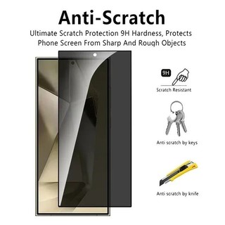 Đối với Samsung Galaxy s24fe S24 S23 S22 S21 S20 S10 S9 S8 Plus S24 Ultra s23fe s21fe s20fe Note 20 Ultra 10 Plus 9 8 bảo vệ màn hình kính cường lực cong hoàn toàn riêng tư chống gián điệp
