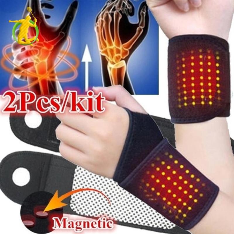 2x Hỗ trợ cổ tay cả hai tay cho đường hầm cổ tay