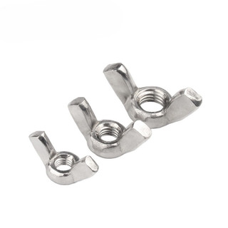 ((LXY)Đai ốc cánh bướm vặn tay inox 304 - Tán chuồn M3 / M4 / M5 / M6 / M8 / M10 / M12 (RM-VN-1)