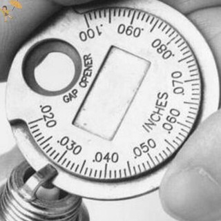 [GOU] Dụng cụ đo bugi đo công cụ đo lường loại đồng xu 0,6-2,4mm bugi gage VN