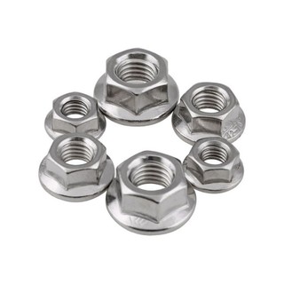 ((LXY) Đai ốc Tán Liền Long Đền Chống Xoay Inox 304 （Chủ đề ngược） ecu inox chống rỉ kèm long đen chống xoay M4 / M5 / M6 / M8 / M10 / M12 (RM-VN-1)