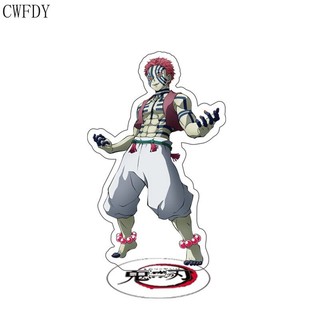 Mô hình Standee Anime Demon Slayer Figures Acrylic Stand Model Cartoon Agatsuma Zenitsu decor góc học tập để bàn 15cm