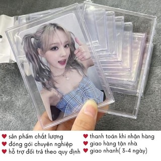 Khung Ảnh Acrylic Đựng Card Bo Góc Để Bàn Trong Suốt Decor Bàn Học Timo VPBL35
