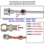NOTE1 1 Cái Đầu Nối Ống, 1 / 8 "1 / 4" 3 / 8 "1 / 2" Nam Ren Đến 3-16mm OD 304 SS Lắp Nhanh, Thép Không Gỉ Đôi Ferrule Metric ZG Ống Lắp Cho Dầu Khí