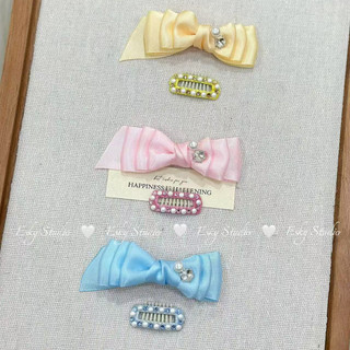 2 Cái / gói Nơ Thú Cưng Headflower Bộ Malzis Yorkshire BB Kẹp Phụ Kiện Tóc Dễ Thương Kẹp Tóc