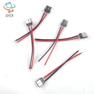 [DTA] 5 Dây Hàn USB Type-C 2P Cáp Kết Nối Nữ Để Sạc Điện Thoại Di Động VN