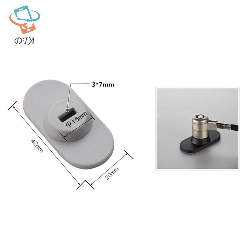 [DTA] Laptop Khóa Laptop Cáp An Ninh PC Bảo Vệ Laptop Chống Trộm Khóa Máy Tính Bảng Lỗ Đế VN