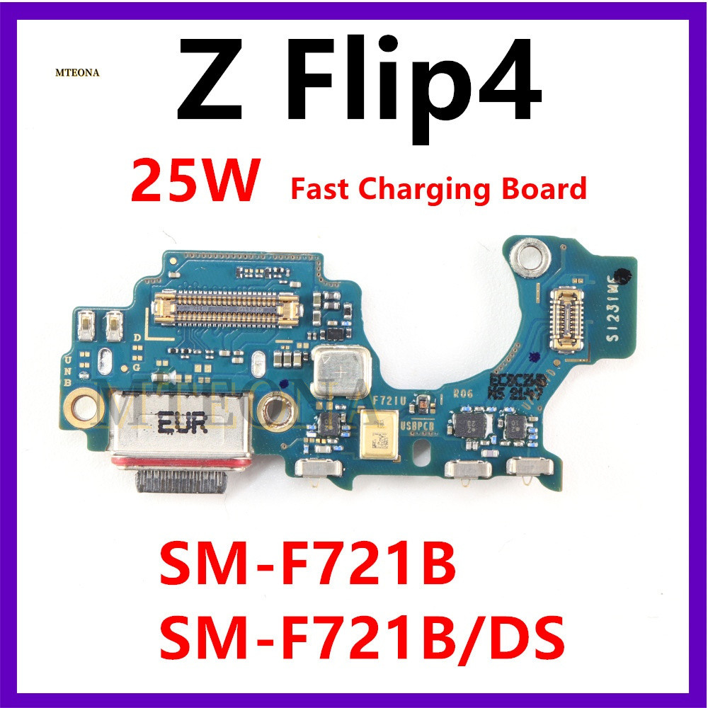 Cổng Sạc USB 25W Flex Cho Samsung Galaxy Z Flip 4 3 5 6 SM-F711 F721 F731 F741 Cổng Kết Nối Dock USB Bảng Sạc Nhanh Flip4