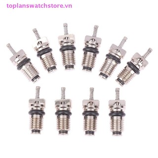 Toplanswatchstore 10 Cái AC R134A Van Ô Tô Điều Hòa Không Khí Kim Chịu Nhiệt Bộ Sửa Chữa Xe Ô Tô Phụ Kiện VN