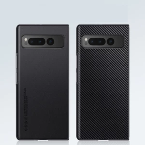 Ốp Da Cho Google Pixel Fold Chống Sốc Sang Trọng Matte PU Cover Business Case