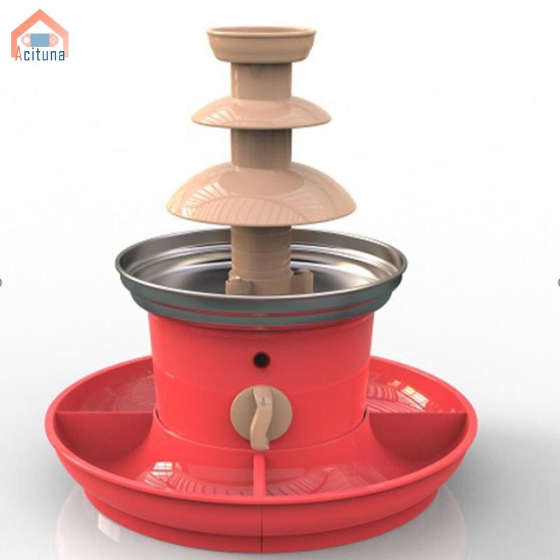 Máy sô cô la 3 tầng tiện lợi cho lễ kỷ niệm ngày lễ cưới