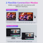 GOOJODOQ Màn hình mở rộng  Màn hình 14 / 15.6 / 16 / 18.5 inch Màn hình IPS góc rộng 1080P FHD Hình ảnh sống động Siêu mỏng & Thiết kế di động — ảnh 8