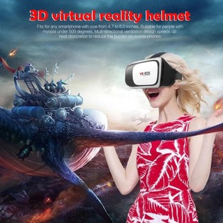VR 3D Glasses Box Stereo Google Cardboard Headset Kính thực tế ảo xem phim phiên bản 2 TAIDU