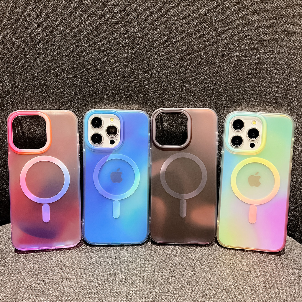 Ốp bảo vệ toàn diện cho IPhone 16Promax Frosted 15Pro Ink chống sốc 14Promax