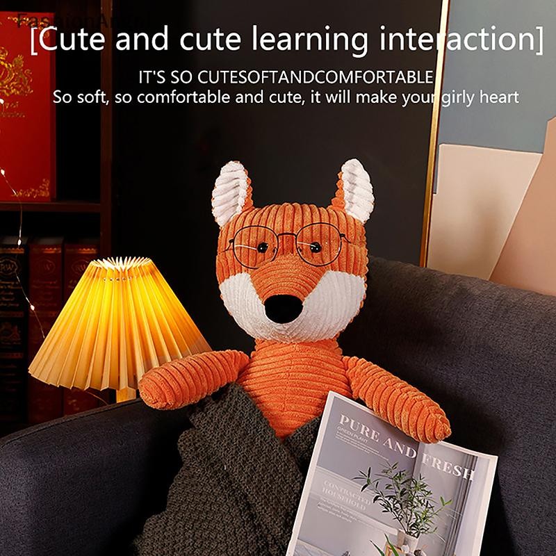 Fashionangel Hidden Love Drama Fox Plushie Nhồi Bông Zhao Lusi Sangzhi Búp Bê Cuddly Đồ Chơi Sang Trọng Peluche Cho Bé Gái Quà Tặng Sinh Nhật Nữ Tính Hiện Nay VN