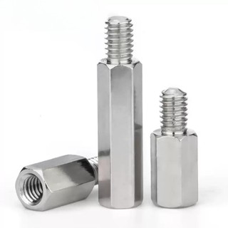 ((LXY) Trụ inox M2 / M2.5 / M3 / M4 ，chân inox Đực Cái, Cái Cái,Cọc inox đỡ  Ốc inox các loại  Đinh Ốc Lục Giác  Bằng Thép Không Gỉ Cách Ly Chuyên Dụng Cho Bo Mạch Chủ (-RM-VN-1)