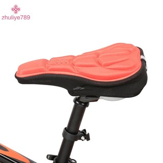< zhuliye789 > Đệm Mềm 3D Đi Xe Đạp Bọc Ghế Đệm Bọt Xốp Thoải Mái Yên Thảm Đệm Phụ Kiện