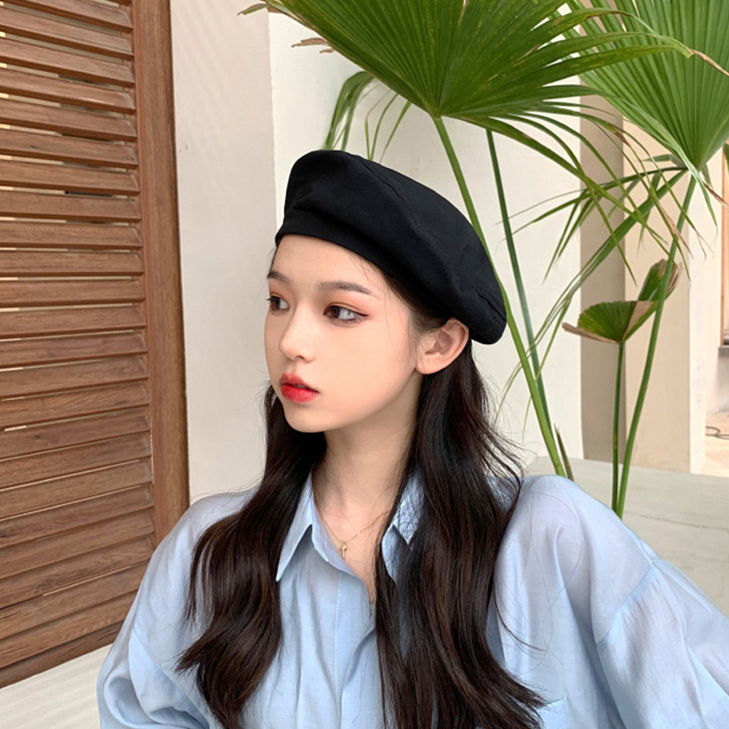 Mũ Newsboy màu trơn cho phụ nữ, chống phai màu, thoáng khí và điều chỉnh được - quà tặng lý tưởng cho bạn bè và gia đình