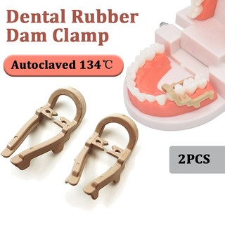 Kẹp Đập Cao Su Nha Khoa Kẹp Nhựa Dài / Ngắn Nhiệt Độ Cao Khử Trùng Sửa Chữa Dụng Cụ Nha Khoa