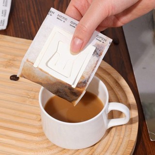 ROLY 10/50 Túi lọc cà phê dày dùng một lần, treo tai rót, lọc cà phê