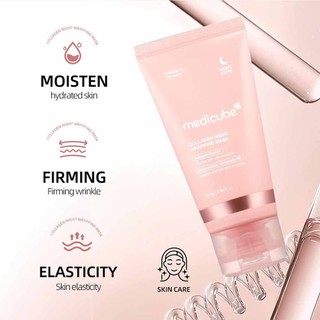 75ML Medicube Collagen Overnight Wrapping Peel-Off Facial Mask for Moisturize