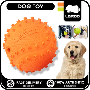 LaRoo Tương Tác Đồ Chơi Cho Chó Cao Su Squeaky Thú Cưng Răng Hàm Nhai Bóng Bền Có Âm Thanh Ném Huấn Luyện Fetch Đồ Chơi Cho Chó Nhỏ Vừa
