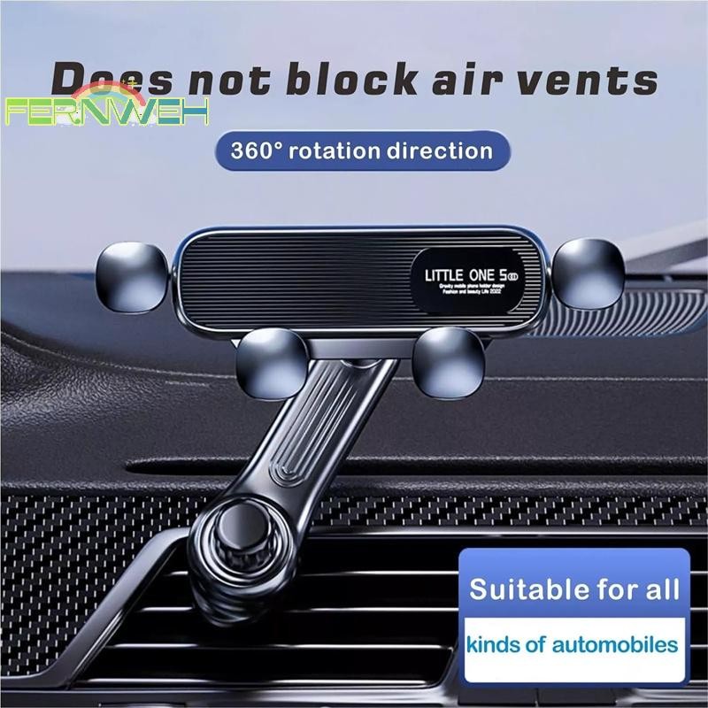 [Fernweh] Giá đỡ điện thoại ô tô Xoay 360 lỗ thông hơi Giá đỡ điện thoại di động đa năng trong hỗ trợ ô tô cho giá đỡ điện thoại trên ô tô 4,7-7 inch [MỚI]