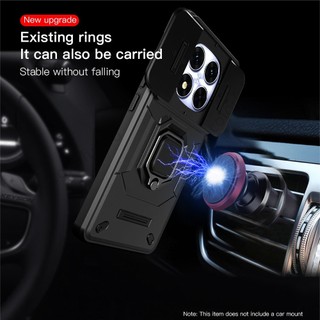 Redmi Note15 2026 Armor Vỏ Chống Sốc Cho Redmi Note 15 14 Pro Plus 15pro + Note14Pro Note15 4G 5G Đẩy Trượt Camera Bảo Vệ Vỏ Điện Thoại PC Cứng Ốp Lưng Giá Đỡ Ốp Lưng