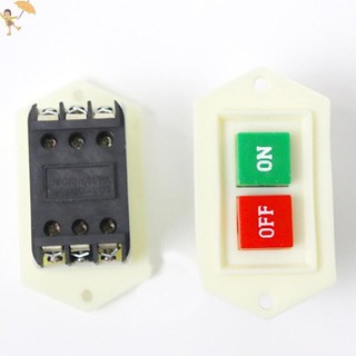 [GOU] Nút khởi động 380V LC3-5 Nút nhấn bật 10A 2 vị trí Nút khởi động ba pha cho máy mài máy khoan băng ghế dự bị VN