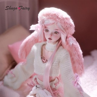 Celia M BJD Búp Bê 1 / 4 Fullset BJD Trang Phục Lãng Mạn Màu Hồng Phong Cách Đồ Chơi Cho Ngọt Ngào Cô Gái Shugafairy BJD Sở Thích