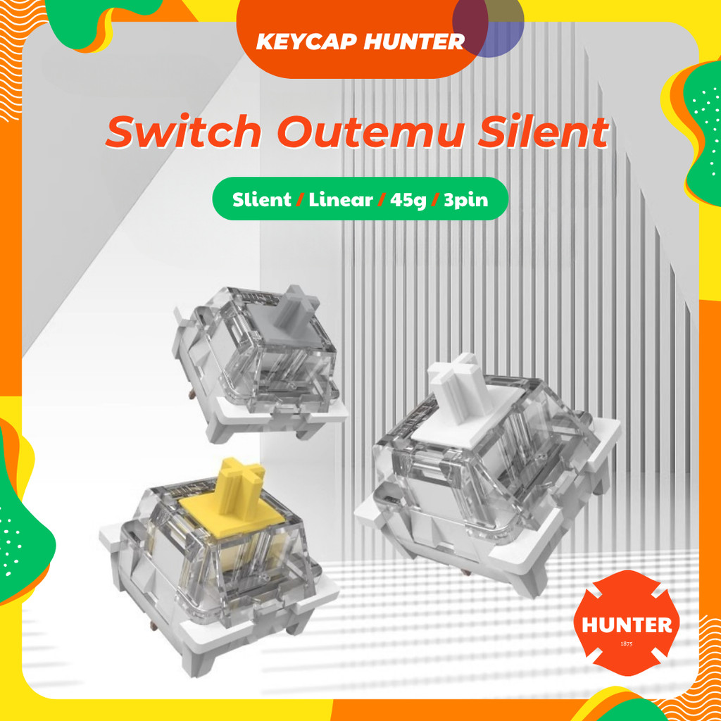 Switch Outemu Slient | Yên Tĩnh Cho Bàn Phím | 3 Chân | Hành trình 3.3 ...