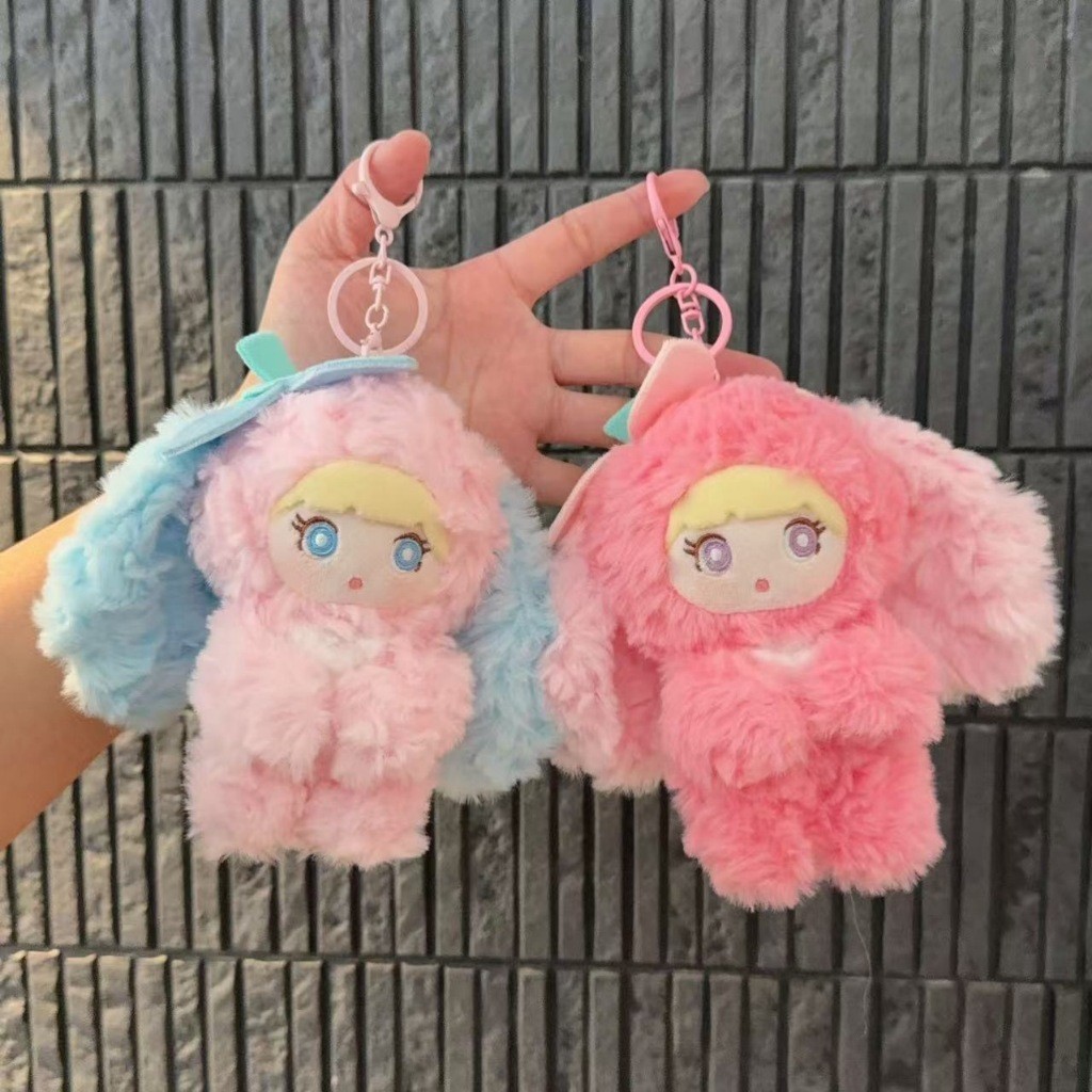 [ HÀNG MỚI VỀ ] Móc khóa gấu bông manchao dễ thương Gấu bông móc khoá cao cấp kích thước 9x13Cm