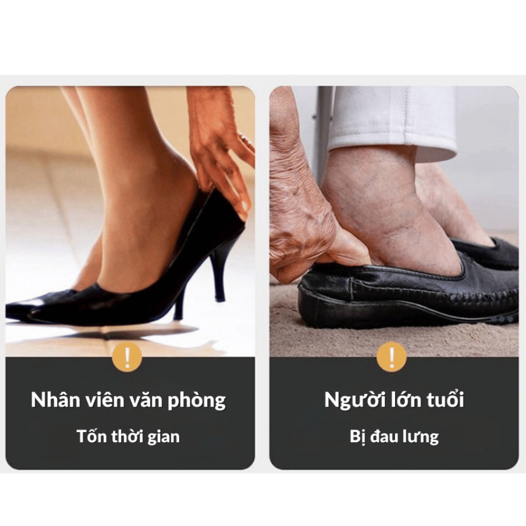 Đón Gót Giày Từ Tính Dài 63cm Cây Mang Giày Mỏng 0,7mm Phù Hợp 99% Các Loại Giày - FE123
