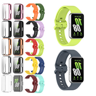 Dành Cho Samsung Galaxy Fit 3 SM-R390 Ốp Lưng Bảo Vệ Màn Hình Mạ Dây Silicon