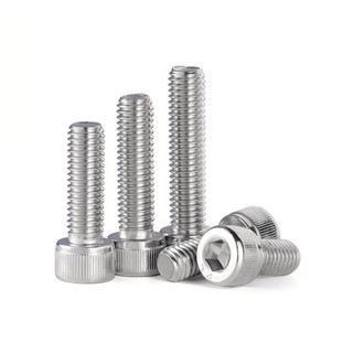((LXY) Bulong lục giác inox 316 Vít đầu hình trụ M2 / M2.5 / M3 / M4 / M5 / M6 * L: 4-150mm (RM-VN-1)