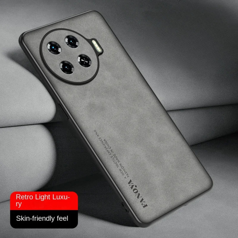 Ốp điện thoại Tecno Spark 20 Pro Plus KJ7 Da PU Bề mặt cứng PC Ốp điện thoại chống sốc Matte Phone Case cho Tecno Spark 20 Pro Plus