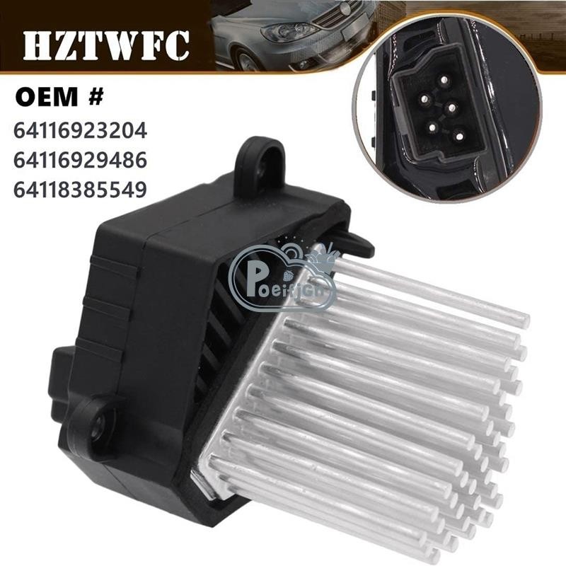 Điện trở động cơ máy thổi nóng cho -BMW E46 E39 X5 X3 1997-2006 64116923204 64116929486 64118385549