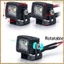 Đèn LED Đèn Pha Sáng Đèn Pha Cho Xe Bánh Xích RC 1 / 10 TRX4 Axial SCX10 90046 Wraith RR10 VS4-10 Redcat Gen8